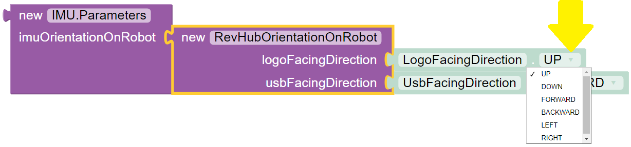 specifying Logo Facing Direction