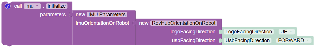 Initialize IMU directly