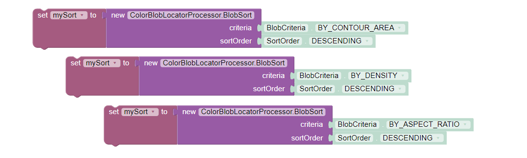 Selecting the Sort Criteria