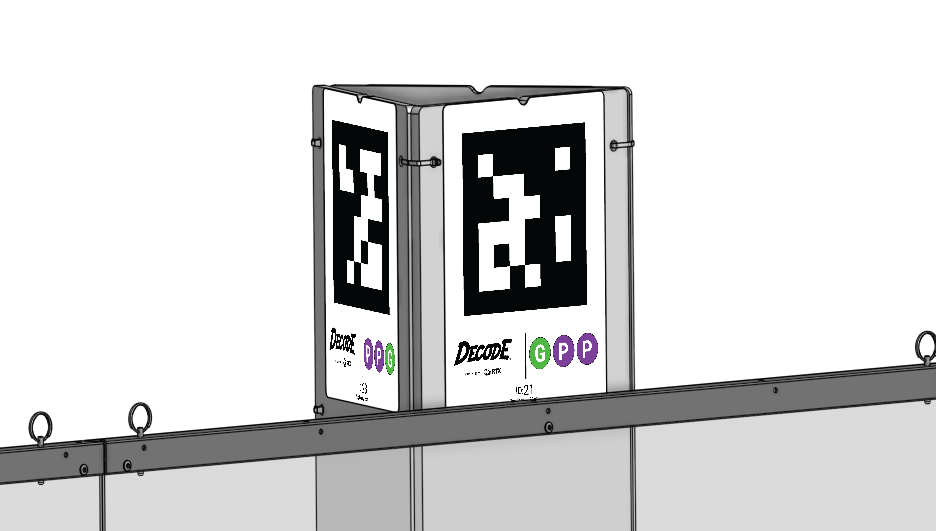 Image showing OBELISK with more than one AprilTag visible