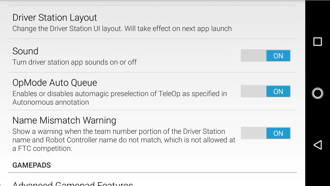 Automatically Loading a Driver Controlled Op Mode — FIRST Tech ...