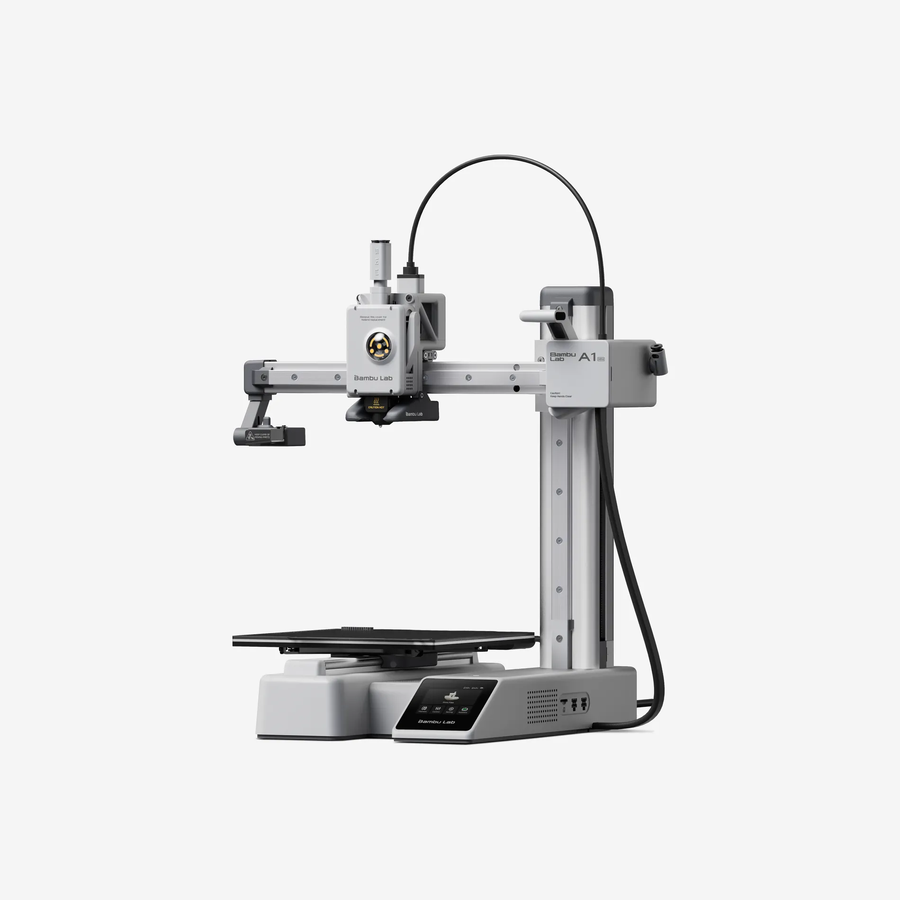 A Bambu Lab A1 mini 3D printer.