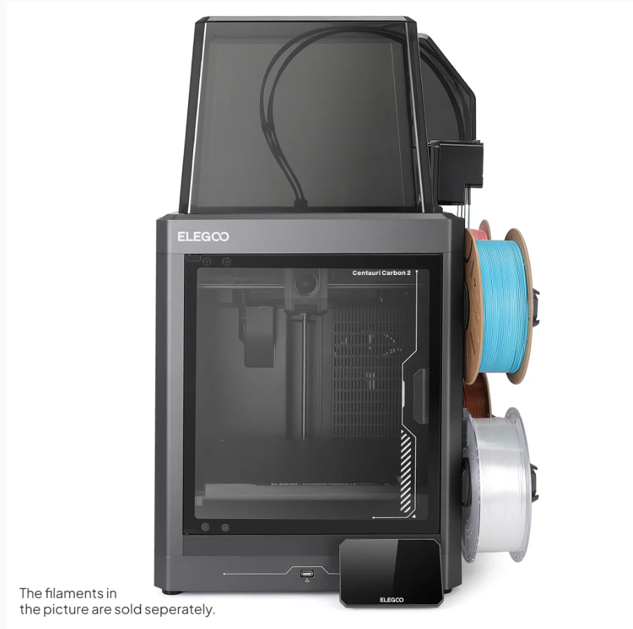 An Elegoo Centauri Carbon 2 Combo 3D printer.